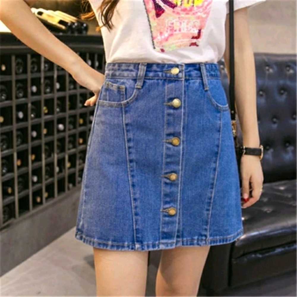 Falmer Heritage Mini Women's Denim Mini Skirt